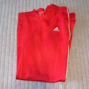 Adidas | Vintage Red Sweatpants